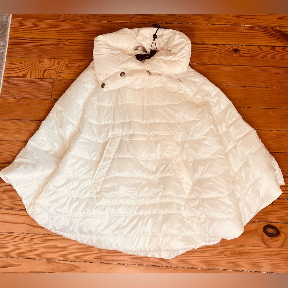 Polo RL Ralph Lauren puffer poncho cape pull-over jacket size XS/S new with tags